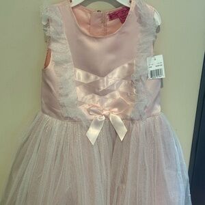 Betsey Johnson Pink and White Kids Casual Dress